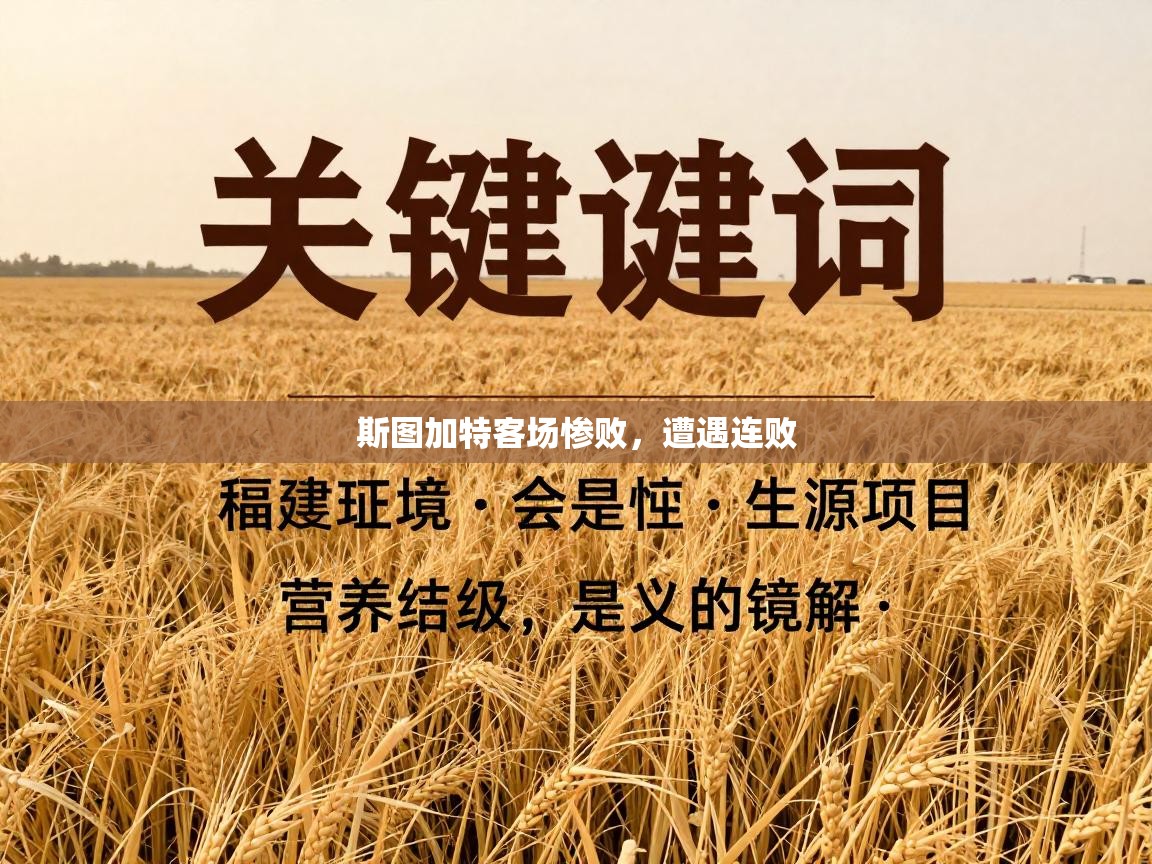 斯图加特客场惨败，遭遇连败  第1张